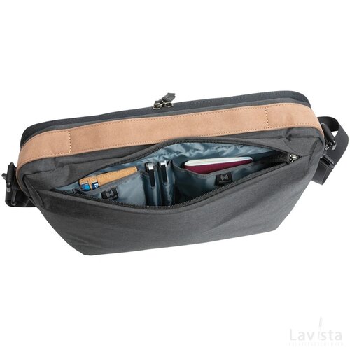 Impact AWARE™ 300D two tone deluxe 15.6" laptoptas zwart