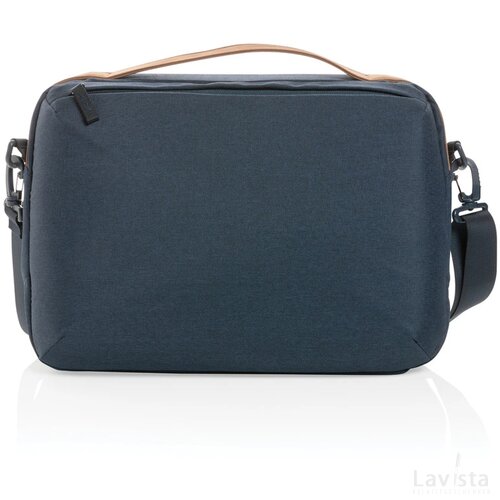 Impact AWARE™ 300D two tone deluxe 15.6" laptoptas donkerblauw
