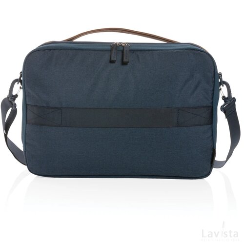 Impact AWARE™ 300D two tone deluxe 15.6" laptoptas donkerblauw