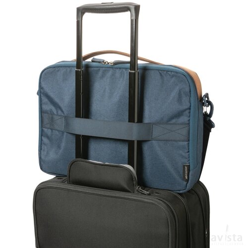 Impact AWARE™ 300D two tone deluxe 15.6" laptoptas donkerblauw
