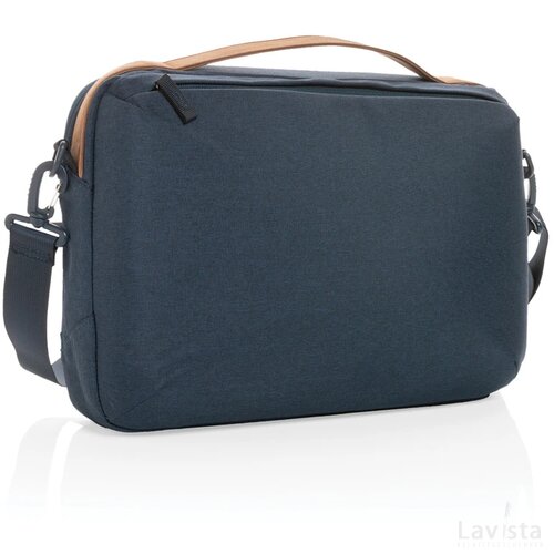 Impact AWARE™ 300D two tone deluxe 15.6" laptoptas donkerblauw