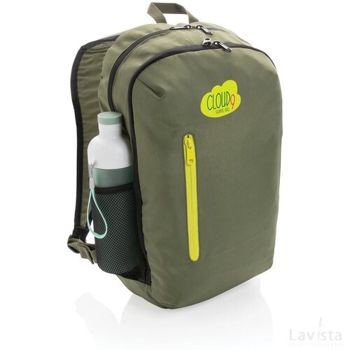 Impact AWARE™ 300D RPET casual rugzak groen, limegroen