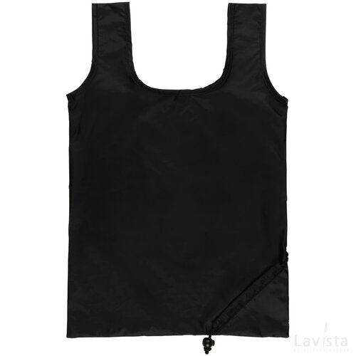 Impact AWARE™ RPET 190T opvouwbare shopper zwart