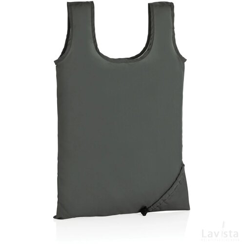Impact AWARE™ RPET 190T opvouwbare shopper antraciet