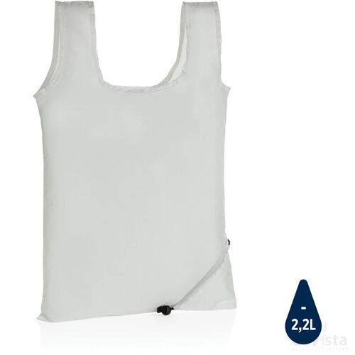 Impact AWARE™ RPET 190T opvouwbare shopper wit