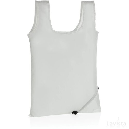 Impact AWARE™ RPET 190T opvouwbare shopper wit