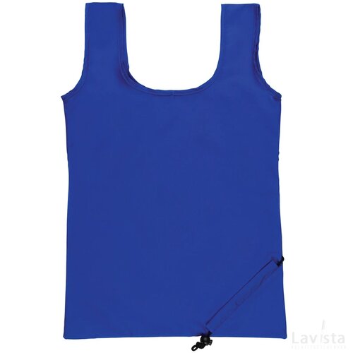 Impact AWARE™ RPET 190T opvouwbare shopper blauw