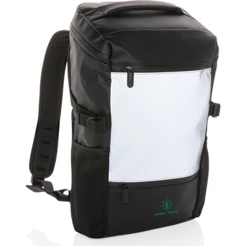 PU high visibility easy access 15.6" laptoprugzak zwart
