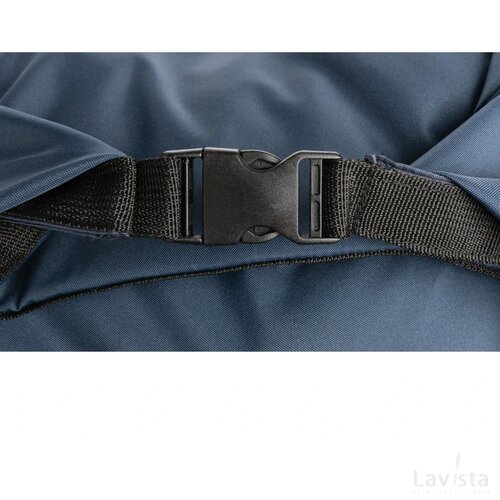 Impact AWARE™ RPET lichtgewicht rolltop rugzak donkerblauw