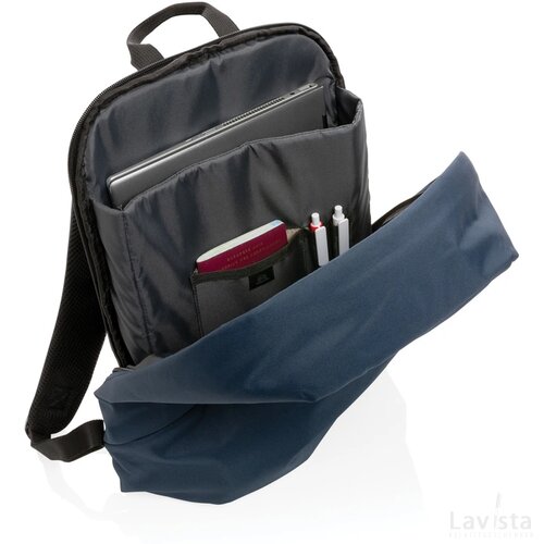 Impact AWARE™ RPET standaard anti-diefstal rugzak donkerblauw