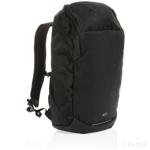 Swiss Peak AWARE™ RPET 15.6 inch zakelijke rugzak zwart