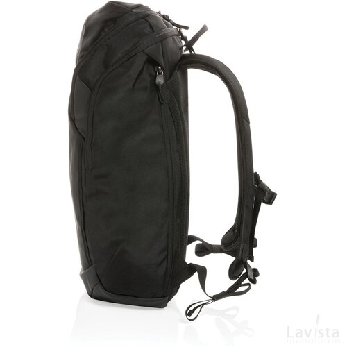 Swiss Peak AWARE™ RPET 15.6 inch zakelijke rugzak zwart