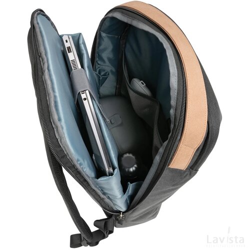 Impact AWARE™ 300D two tone deluxe 15.6" laptoprugzak zwart