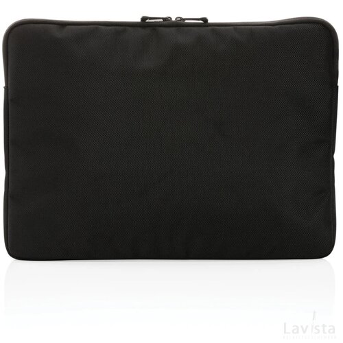 Swiss Peak AWARE™ RPET Voyager 15.6" laptophoes zwart