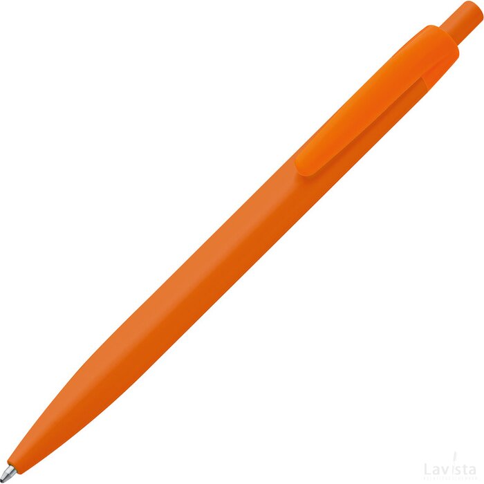 Pen van kunststof oranje