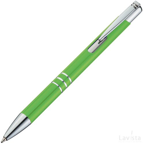 Metalen balpen appelgroen apple green appelgroen