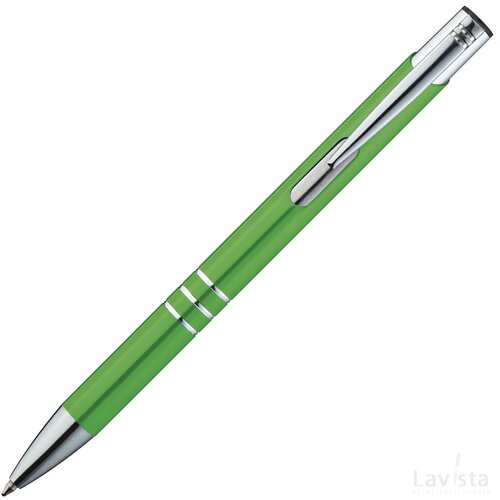 Metalen balpen appelgroen apple green appelgroen