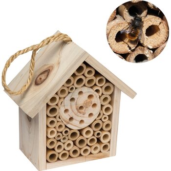 Insektenhotel beige