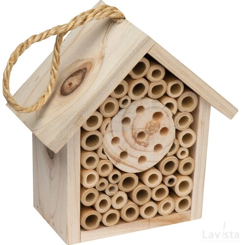 Insektenhotel beige
