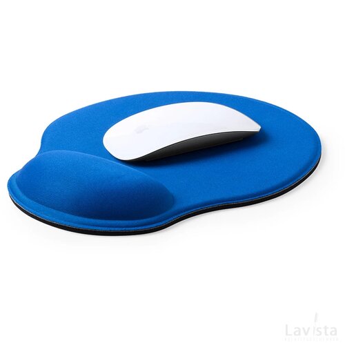 Muismat met polssteun Blauw