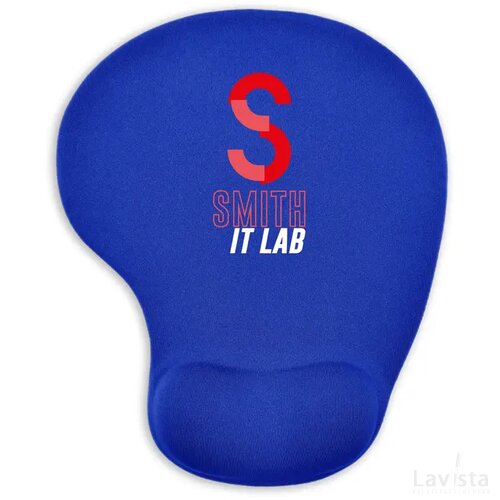 Muismat met polssteun Blauw