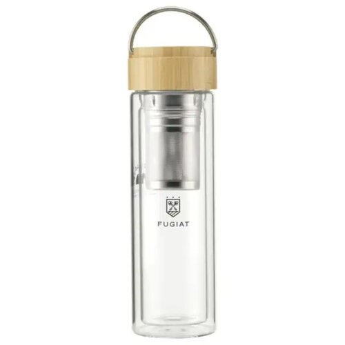 Bamboe Waterfles Met Infuser (300 Ml) Bruin