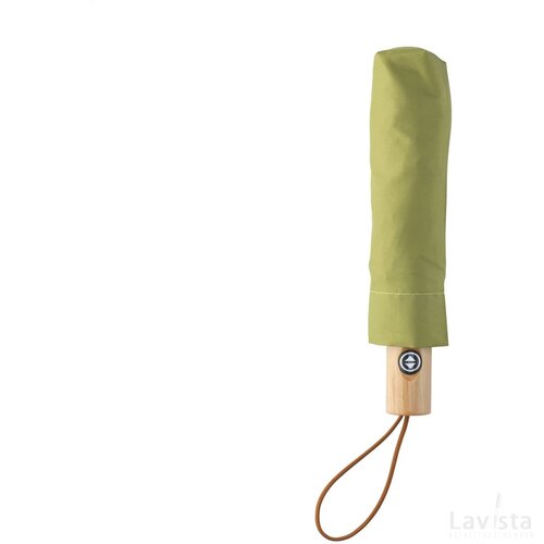 Michigan Opvouwbare Rpet Paraplu 21 Inch Olijfgroen