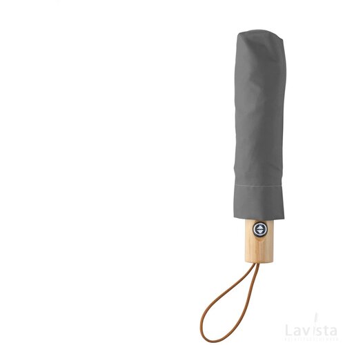 Michigan Opvouwbare Rpet Paraplu 21 Inch Grijs