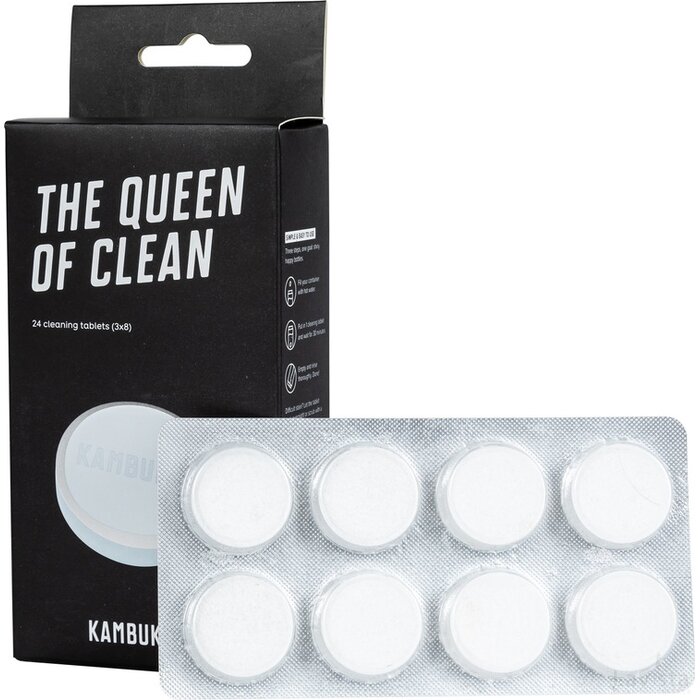 Kambukka® Queen Of Clean Reinigingstabletten Wit