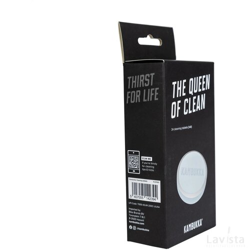 Kambukka® Queen Of Clean Reinigingstabletten Wit