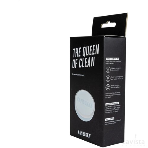 Kambukka® Queen Of Clean Reinigingstabletten Wit