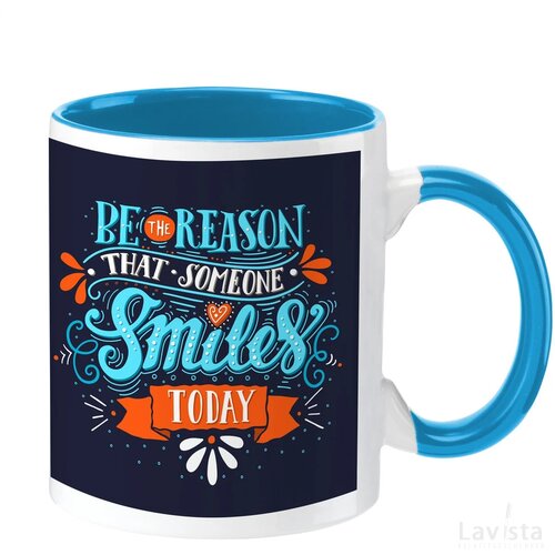 Full Colour Mug Colorato Mok Lichtblauw