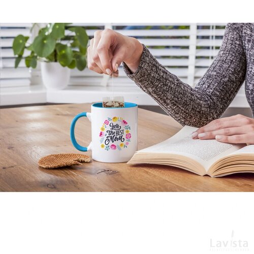 Full Colour Mug Colorato Mok Lichtblauw