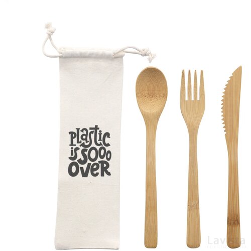 Bambu Bestekset Bamboe