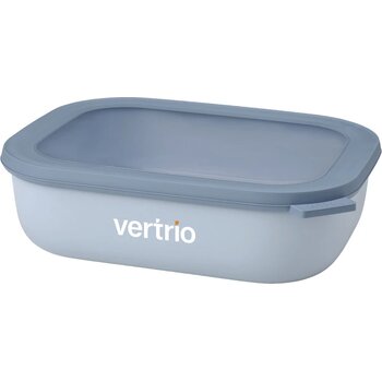 Mepal Cirqula Multikom Rechthoekig 2 L Lunchbox Nordic Blue