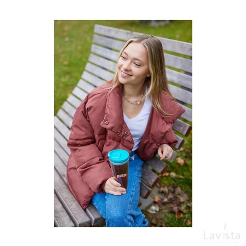 Trans Tea Infuser 350 Ml Drinkbeker Zwart