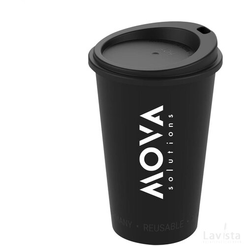 Coffee Mug Hazel 300 Ml Koffiebeker Zwart