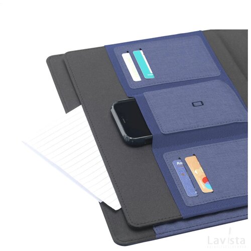 Quest Portfolio Rpet A4 Schrijfmap Blauw