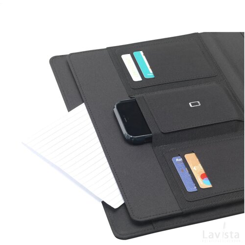 Quest Portfolio Rpet A4 Schrijfmap Zwart