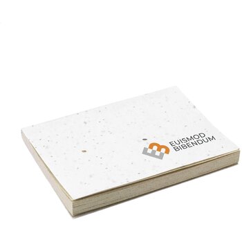 Seed Paper Sticky Notes Memoboekje Wit