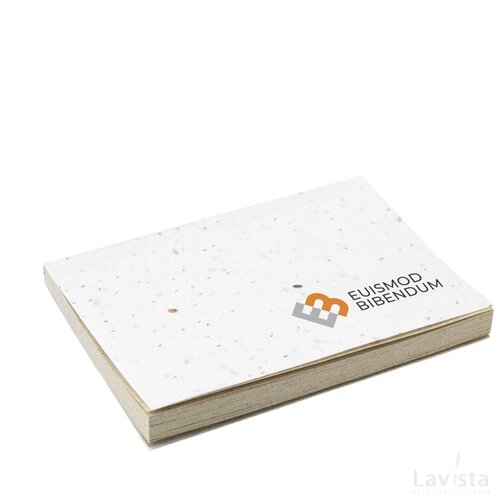 Grass Paper Memobook Memoboekje Gebroken Wit