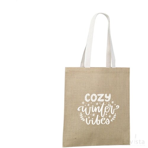 Madrid Jute Shopper Winkeltas Naturel