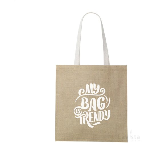 Madrid Jute Shopper Winkeltas Naturel
