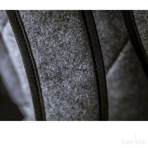 Promopack Felt Gym Bag Rugzak Grijs