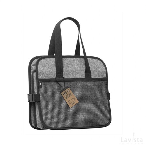 Trunk Rpet Felt Organizer Cooler Opbergtas/Koeltas Grijs