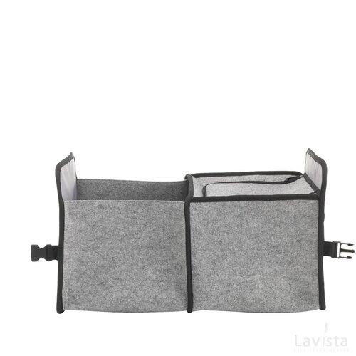 Trunk Rpet Felt Organizer Cooler Opbergtas/Koeltas Grijs