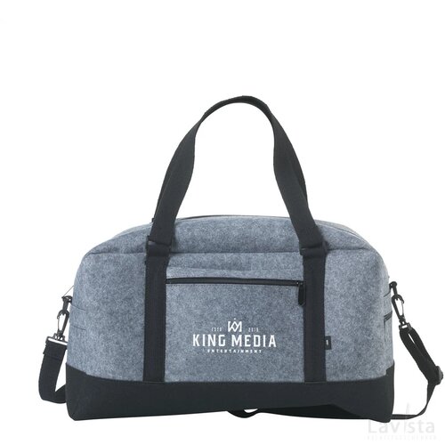 Feltro Rpet Weekend Bag Reistas Grijs