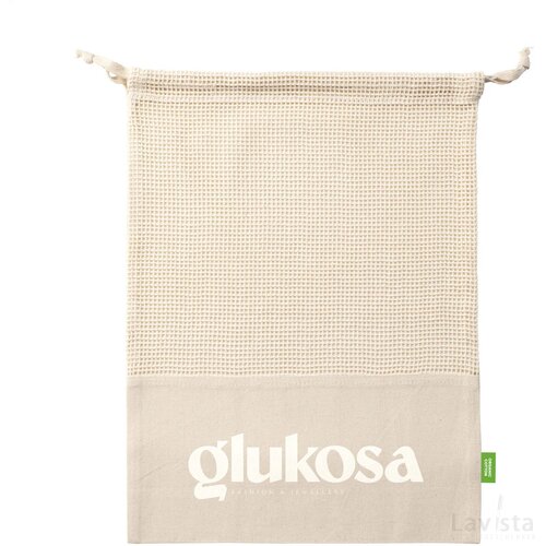 Natura Organic Mesh Bag Fruitzakje Naturel
