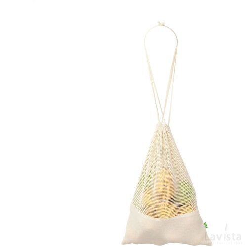 Natura Organic Mesh Bag Fruitzakje Naturel