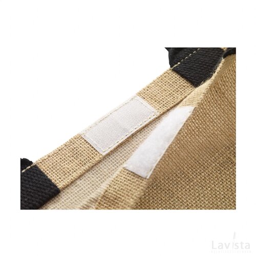 Gerano Jute Shopper Winkeltas Zwart